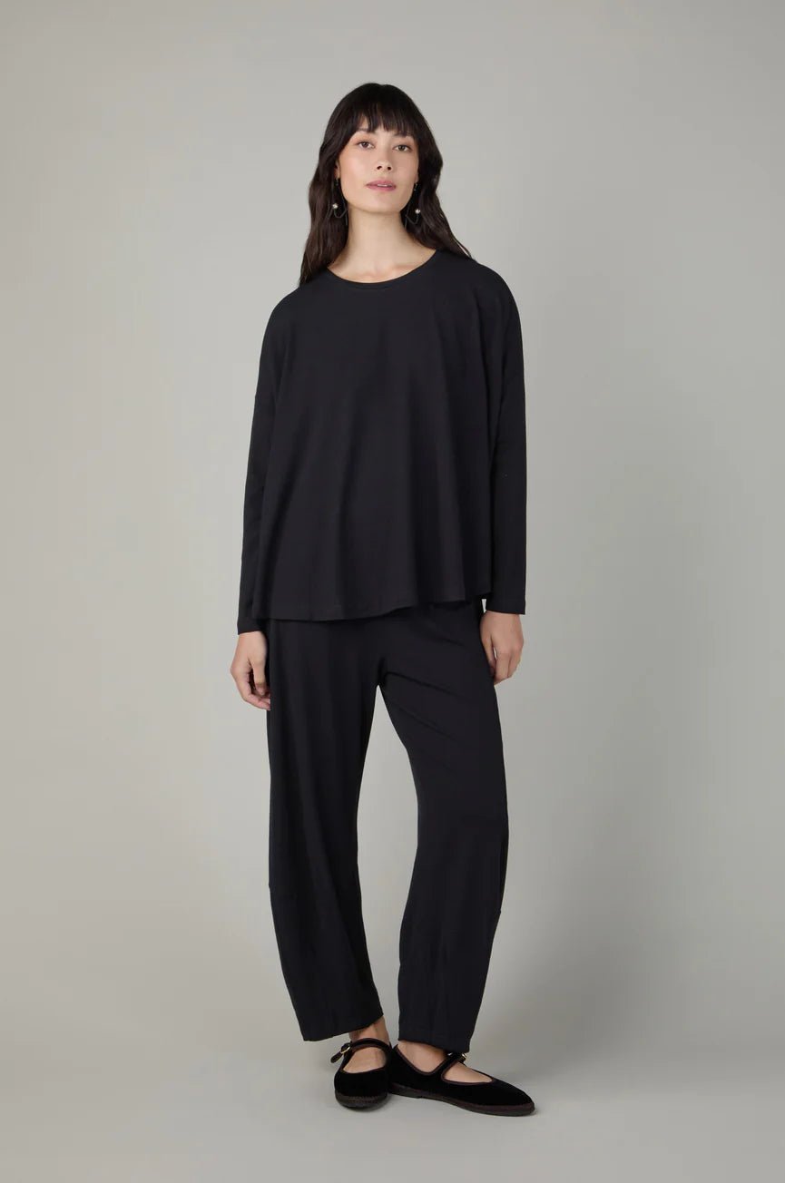 picture of Sahara Fluid Crepe Boxy Top - Black - Number Two - womens - fashion - clothing - Sahara 2