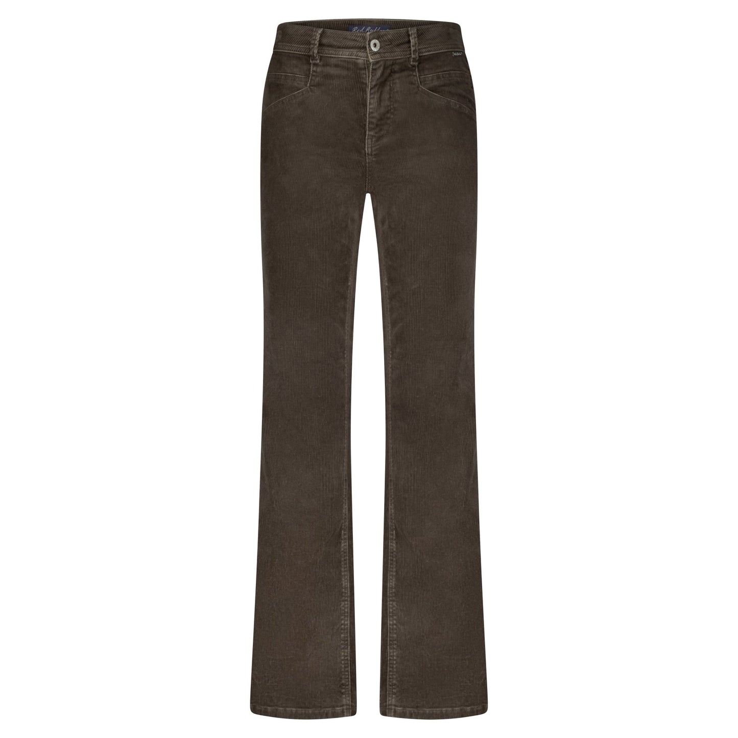 picture of Red Button Bibette Cord Trousers - Mud - Number Two - womens - fashion - clothing - Red Button 1