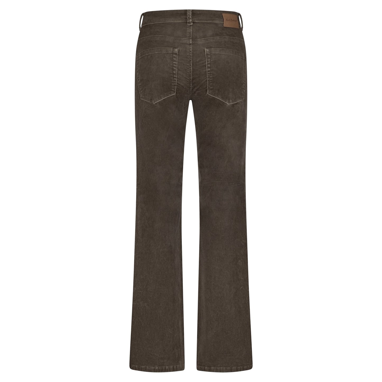 picture of Red Button Bibette Cord Trousers - Mud - Number Two - womens - fashion - clothing - Red Button 3