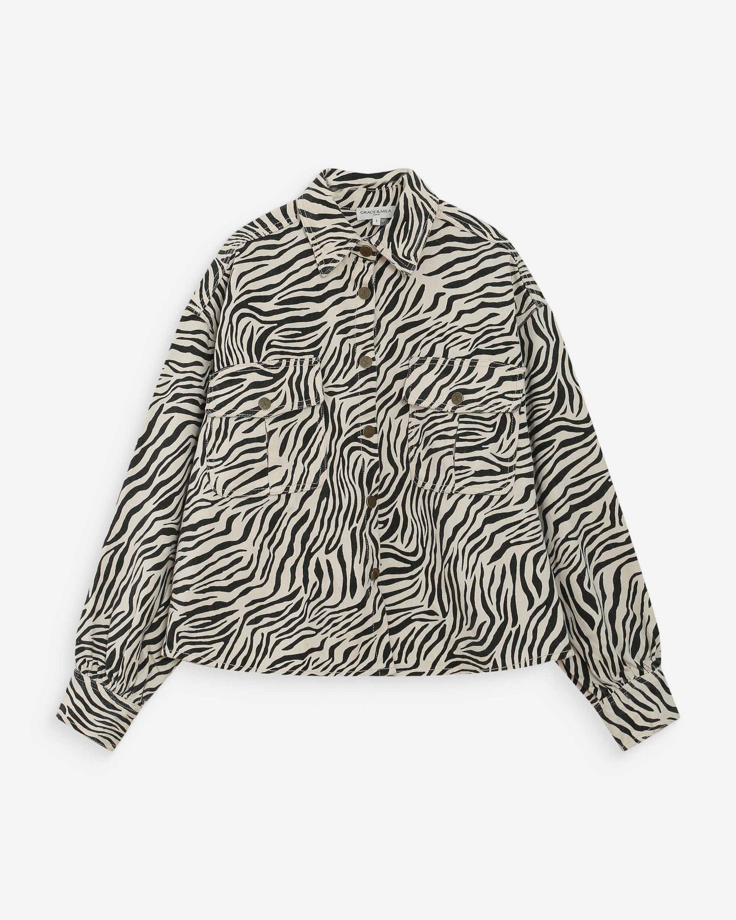 picture of Grace & Mila Vana Jacket - Zebra - Number Two - womens - fashion - clothing - Grace & Mila 8