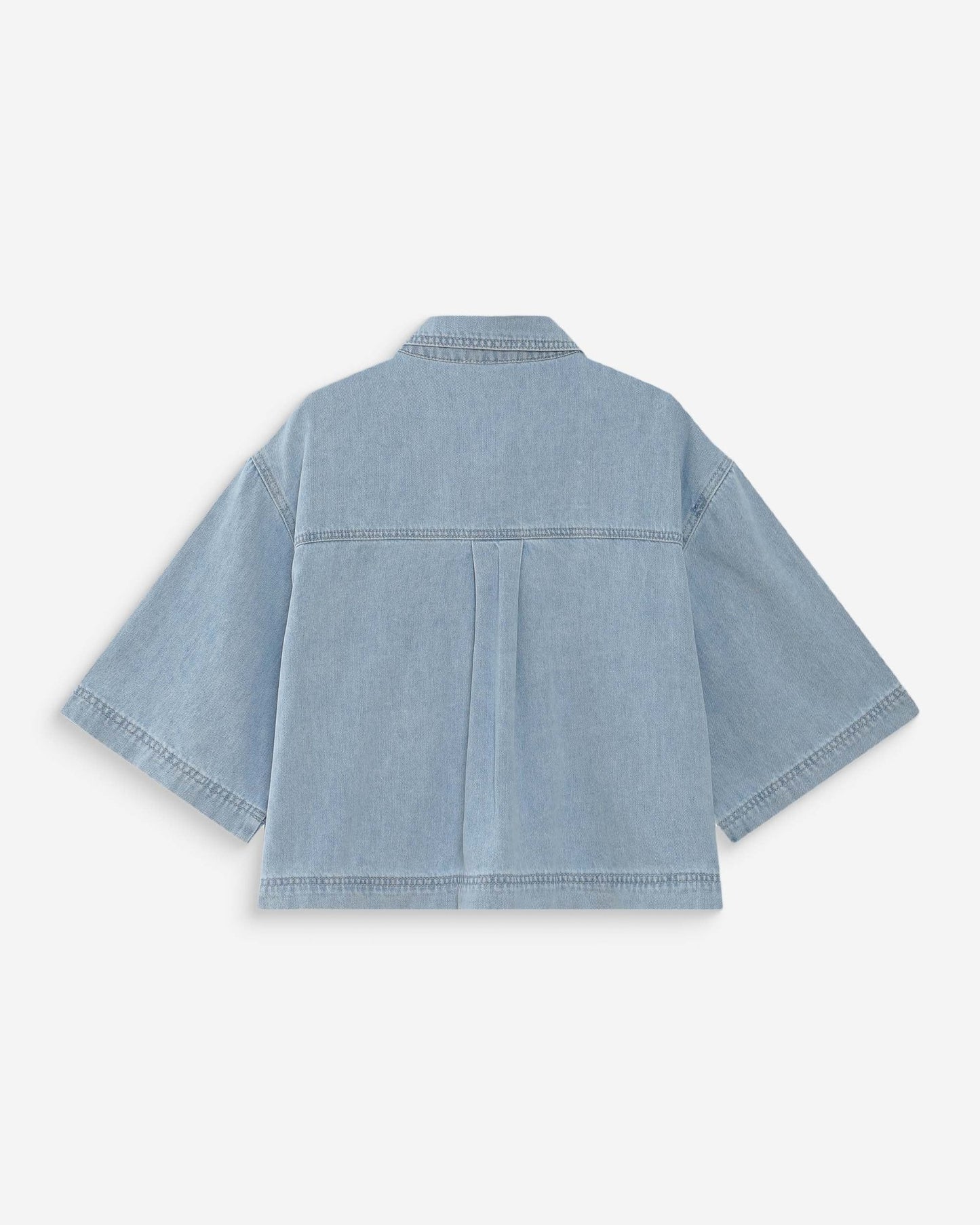 picture of Grace & Mila Vita Shirt - Sky Blue Denim - Number Two - womens - fashion - clothing - Grace & Mila 7