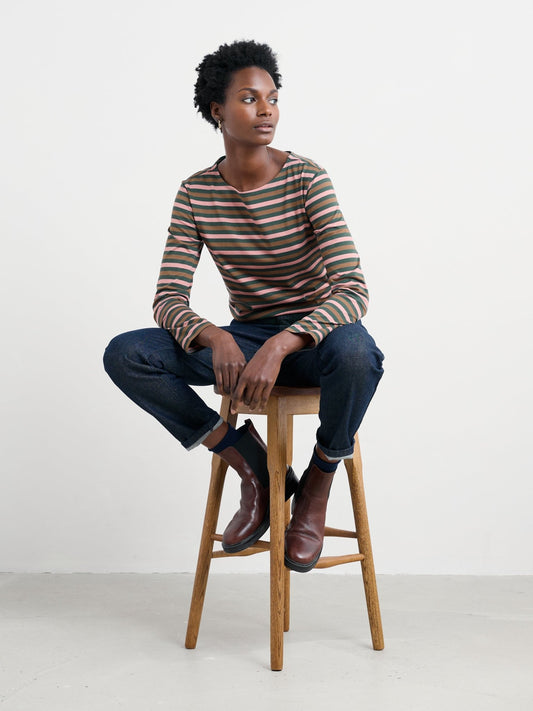 picture of Seasalt Sailor T-Shirt - Duet Mini Cornish Coppice - Number Two - womens - fashion - clothing - Seasalt 1