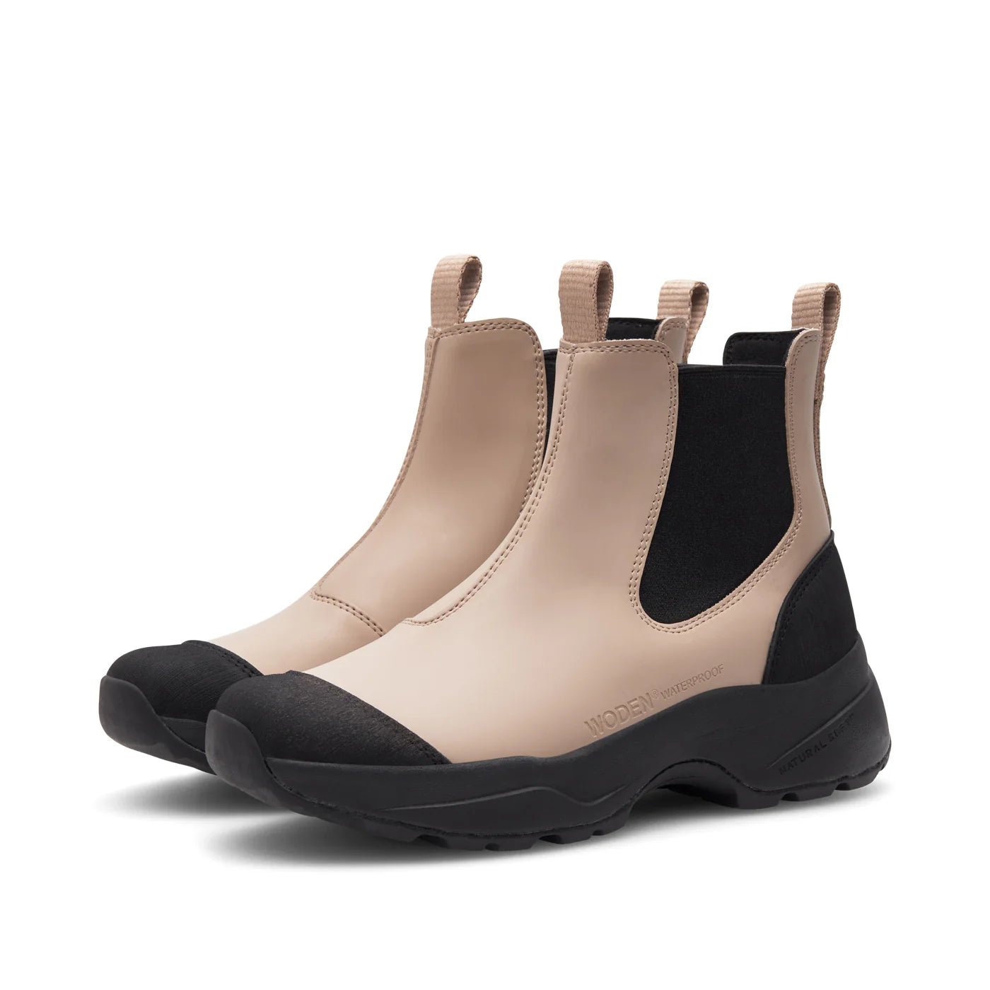 picture of Woden Siri Waterproof - Taupe - Number Two - womens - fashion - Footwear - Woden 2