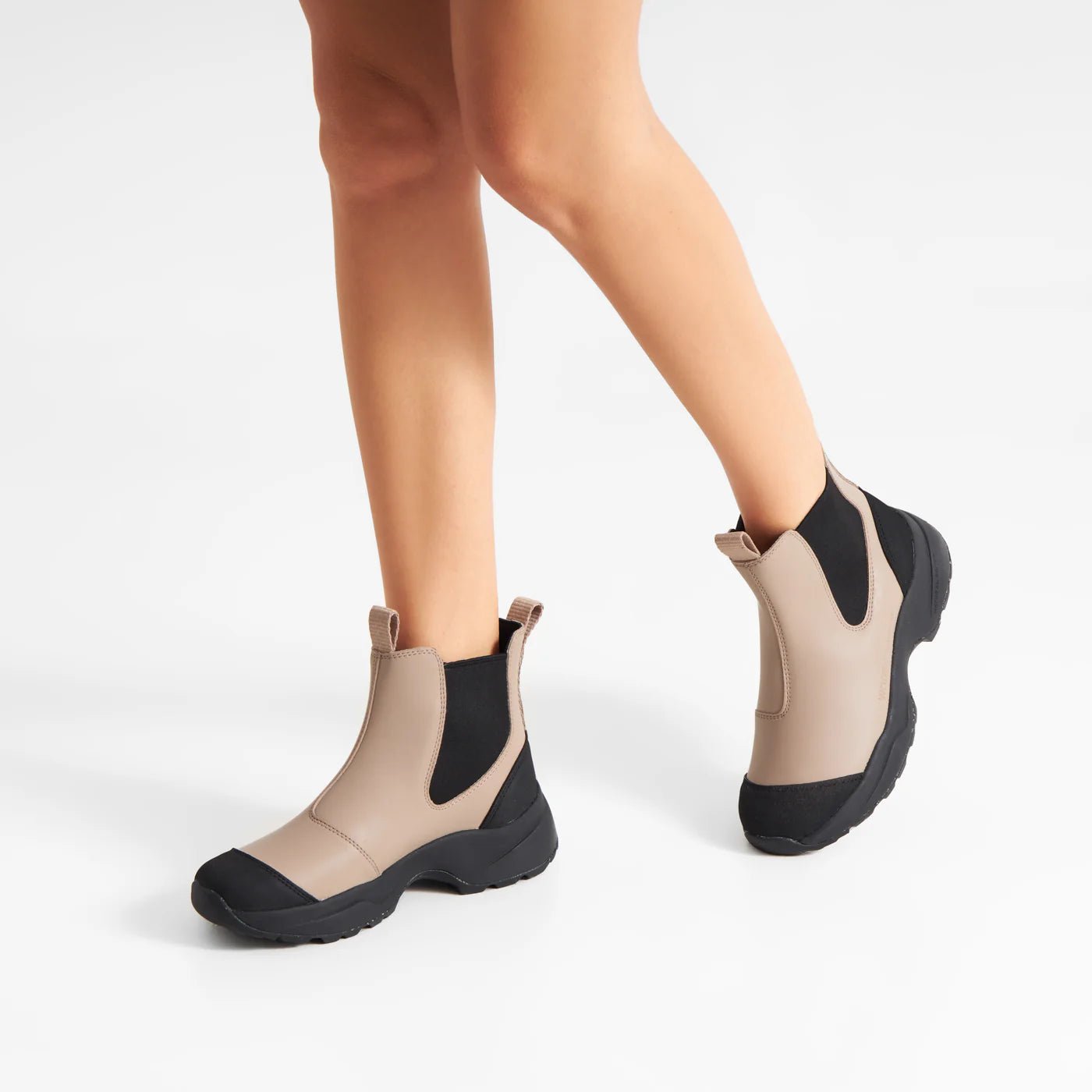 picture of Woden Siri Waterproof - Taupe - Number Two - womens - fashion - Footwear - Woden 5