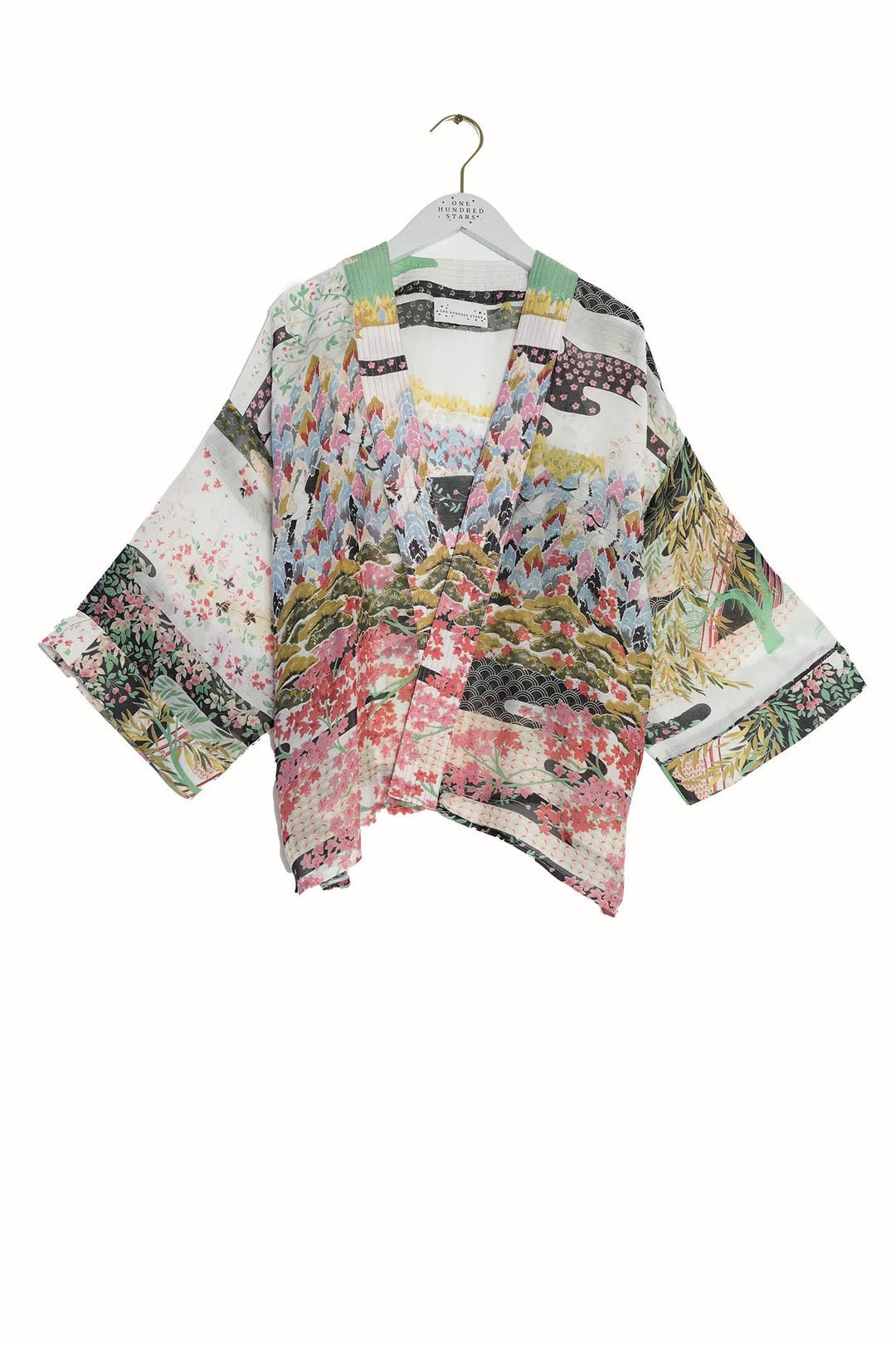 picture of One Hundred Stars Kimono Spring White - Number Two - womens - fashion - clothing - One Hundred Stars 2