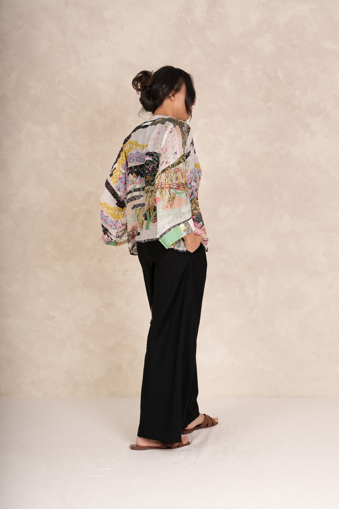 picture of One Hundred Stars Kimono Spring White - Number Two - womens - fashion - clothing - One Hundred Stars 4