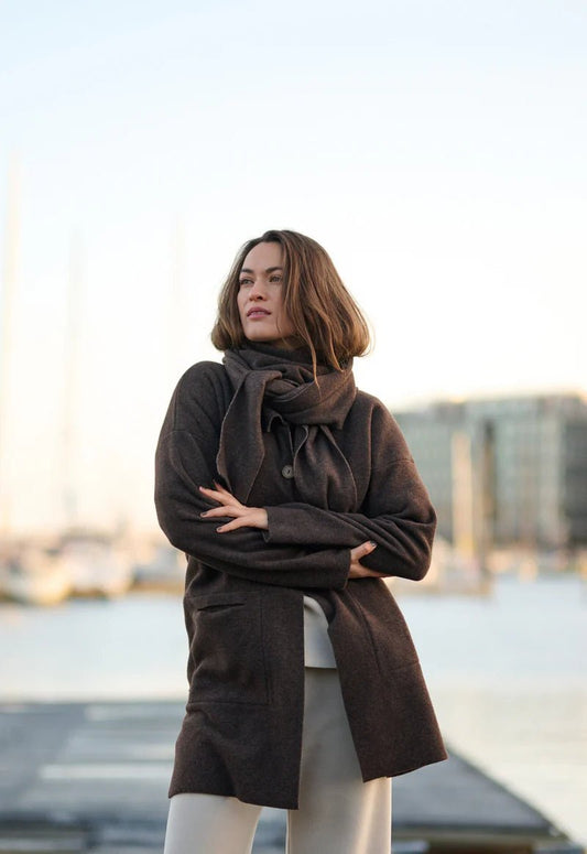 picture of Henriette Steffensen - Triangle Scarf - Number Two - womens - fashion - accessories - Henriette Steffensen 1