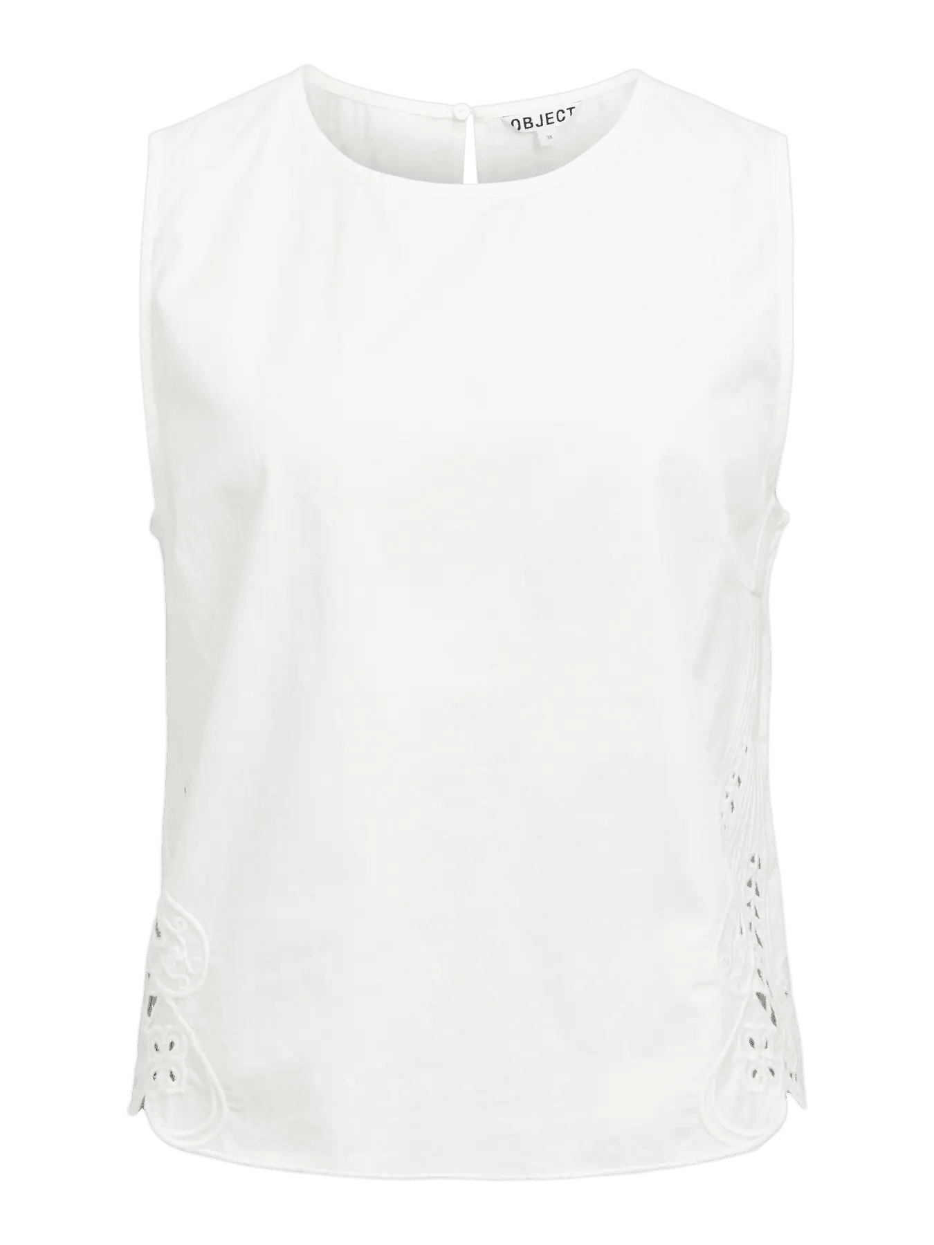 picture of Object Madia Top - Cloud Dancer - Number Two - womens - fashion - clothing - Object 6