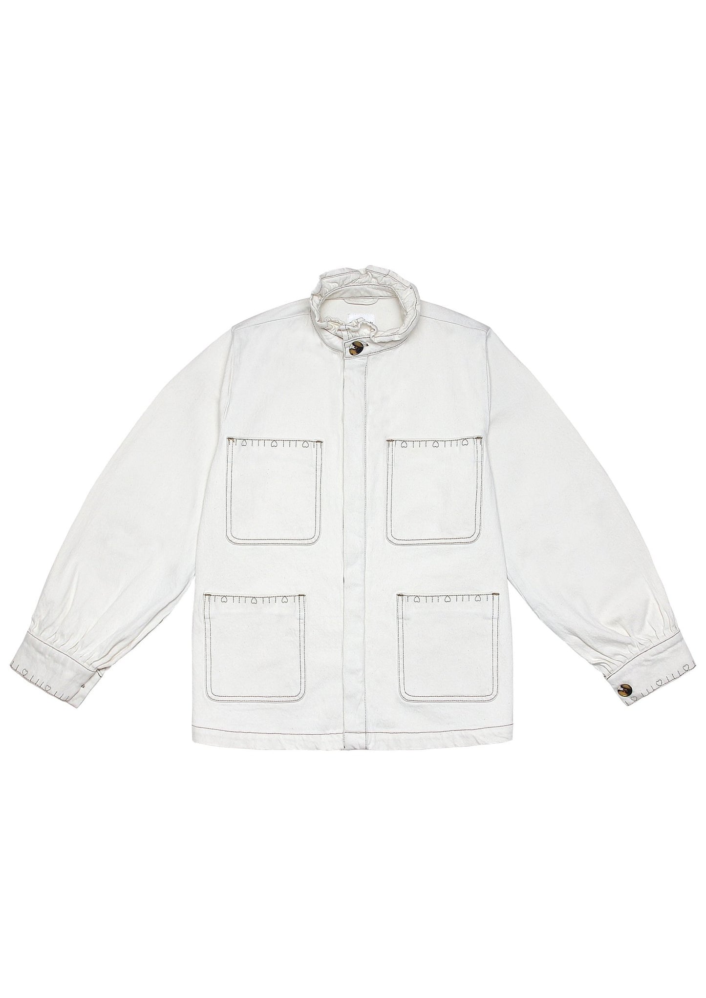 Seventy + Mochi Dear Pablo Jacket Ecru