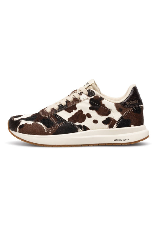 picture of Woden Nicoline Trainer - Cow - Number Two - womens - fashion - Footwear - Woden 1
