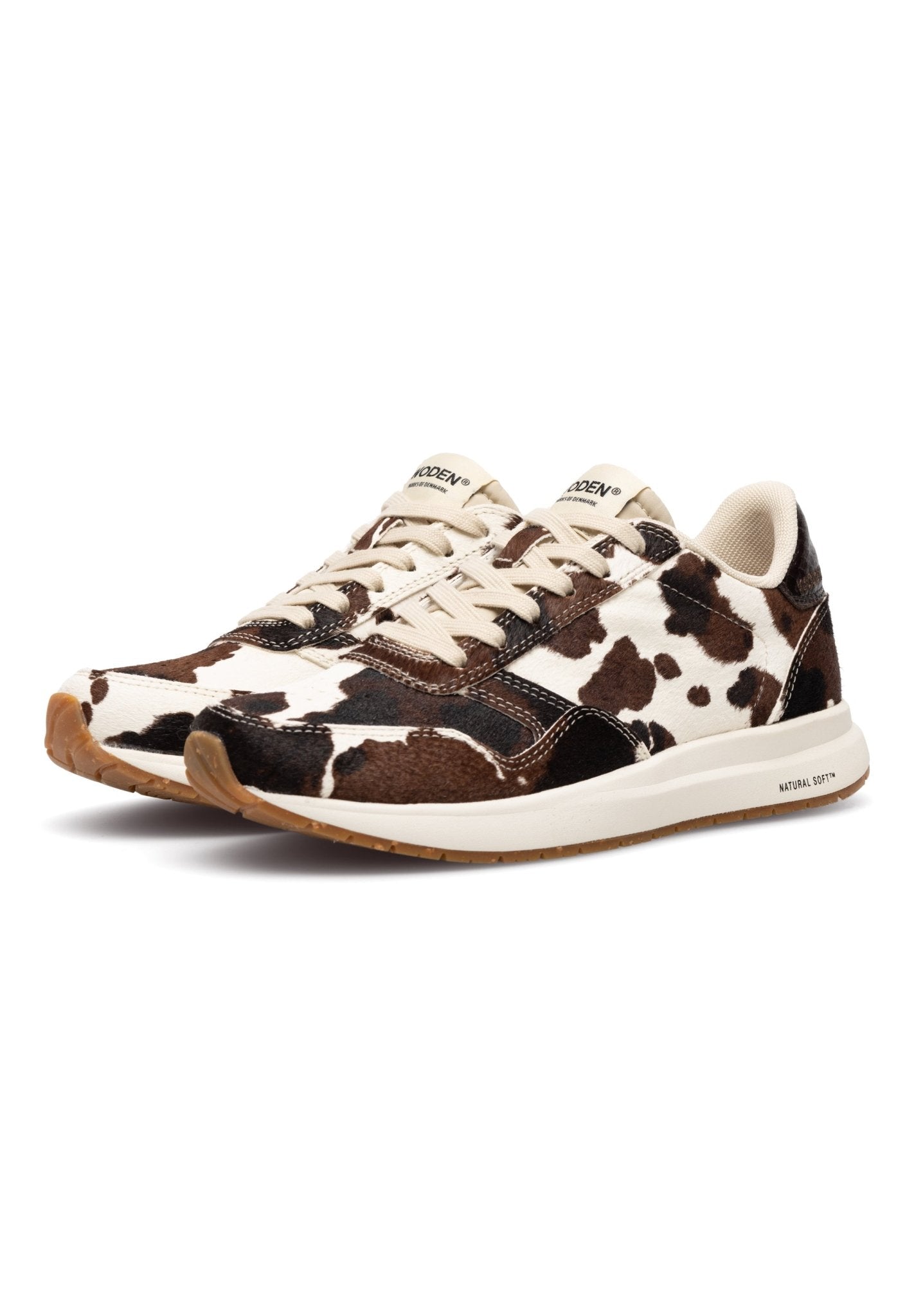 picture of Woden Nicoline Trainer - Cow - Number Two - womens - fashion - Footwear - Woden 2