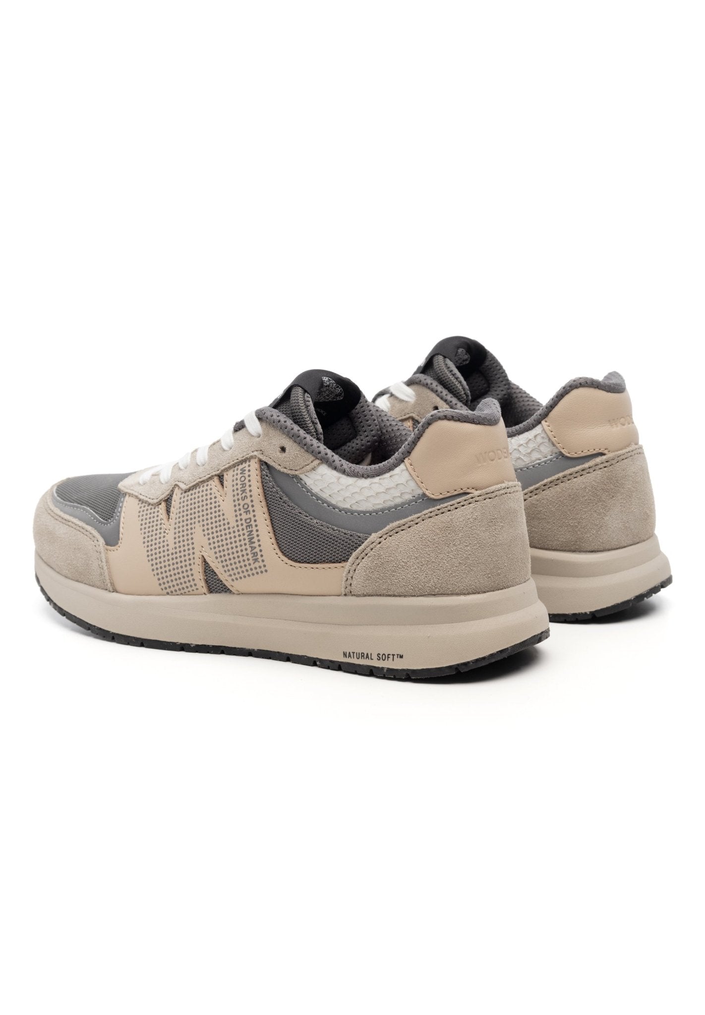picture of Woden Rigmor Reflective - Silver Mink - Number Two - womens - fashion - Footwear - Woden 2