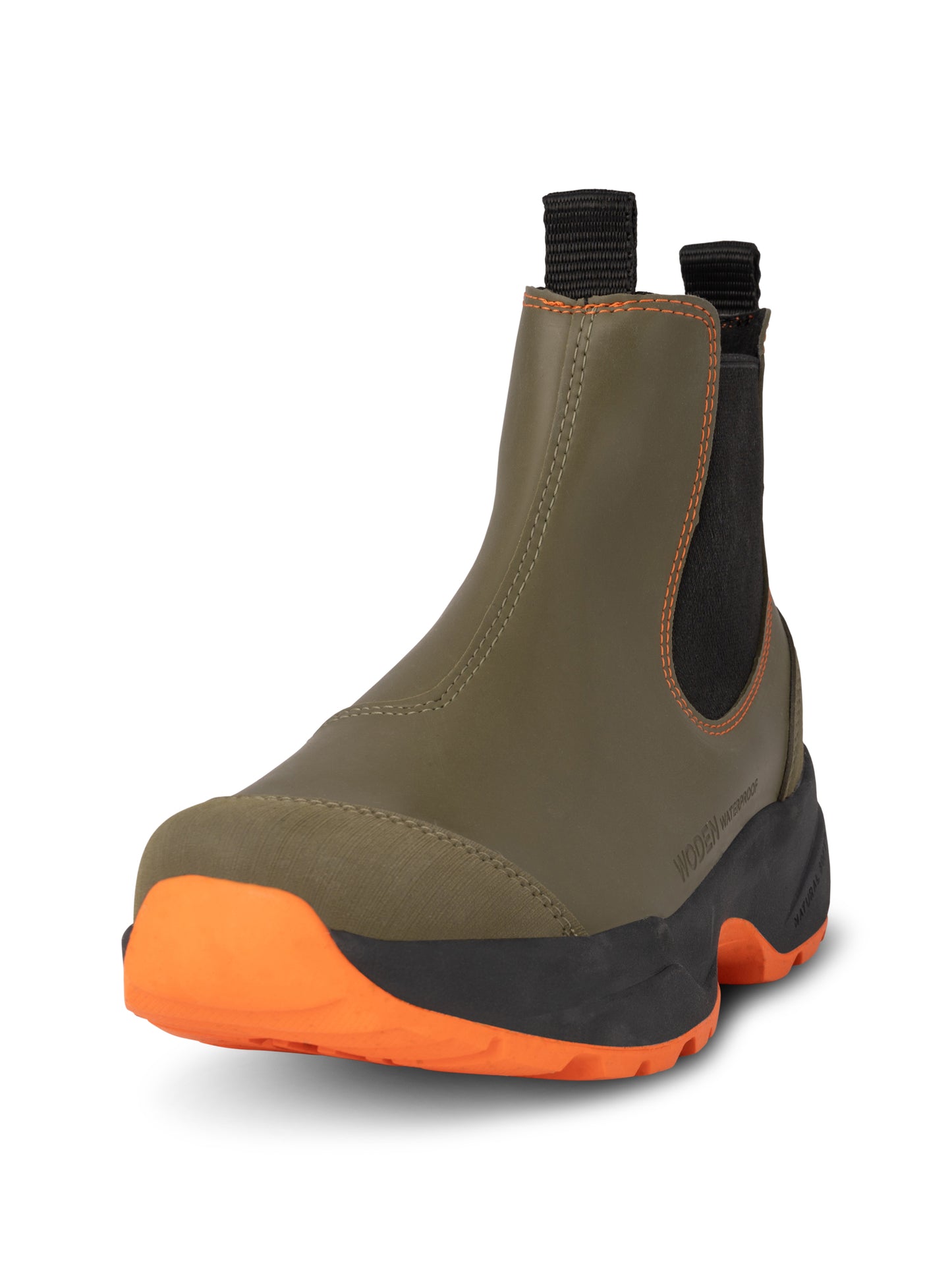 picture of Woden Siri Waterproof - Dark Olive - Number Two - womens - fashion - Footwear - Woden 2
