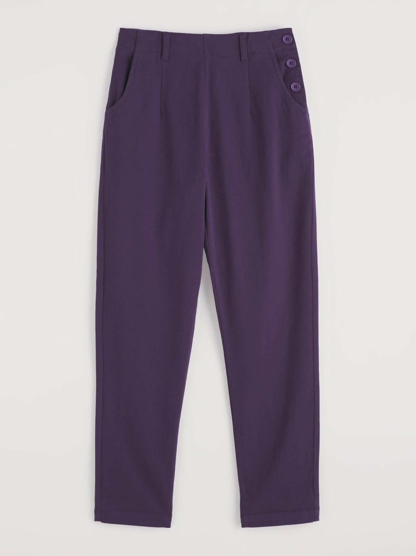 picture of Seasalt Waterdance Trousers - Dark Violet - Number Two - womens - fashion - clothing - Seasalt 6
