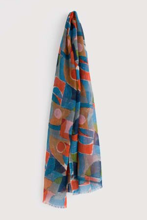 picture of Seasalt Pretty Painted Scarf - Number Two - womens - fashion - accessories - Seasalt 5
