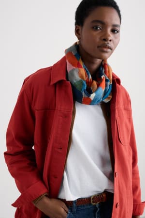 picture of Seasalt Pretty Painted Scarf - Number Two - womens - fashion - accessories - Seasalt 7