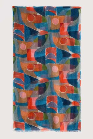 picture of Seasalt Pretty Painted Scarf - Number Two - womens - fashion - accessories - Seasalt 3