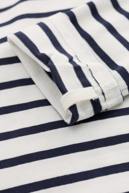 picture of Seasalt Sailor T-Shirt - Breton Chalk - Maritime - Number Two - womens - fashion - clothing - Seasalt 5