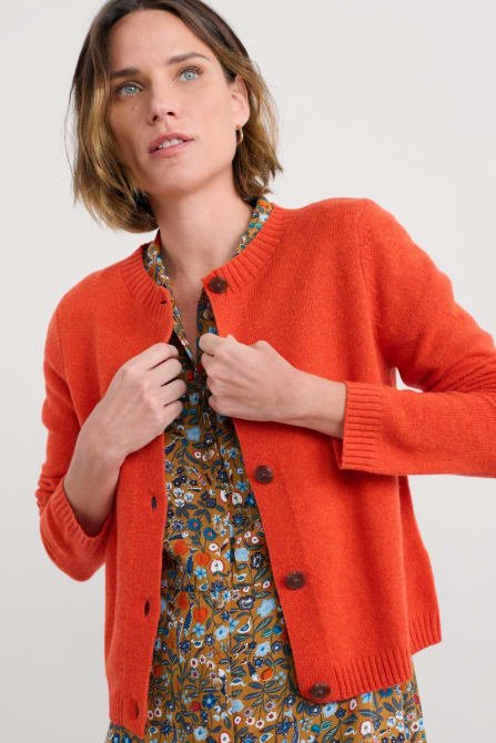 picture of Tern Tide Cardigan - Mandarin - Number Two - womens - fashion - clothing - Seasalt 1