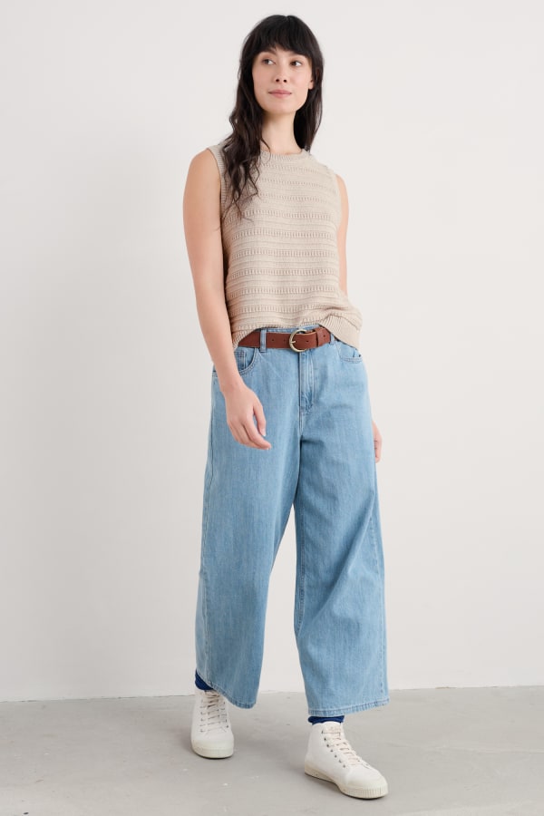 Seasalt Tepel Knitted Vest Chalk