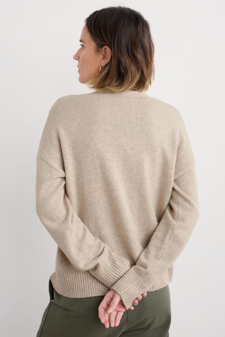 picture of Seasalt Senara Merino Blend Cardigan - Aran - Number Two - womens - fashion - clothing - Seasalt 6