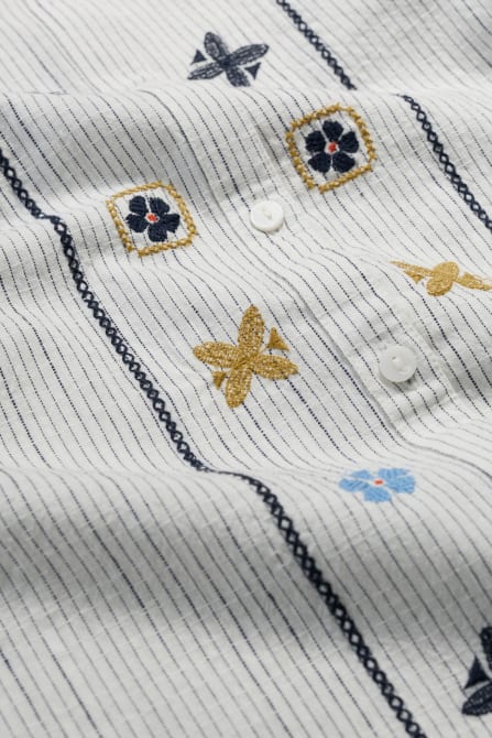 picture of Seasalt Hope Cottage Embroidered Blouse - Number Two - womens - fashion - clothing - Seasalt 6