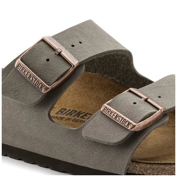 picture of Birkenstock Arizona BirkoFlor Nubuck Stone - Number Two - womens - fashion - Footwear - Birkenstock 4