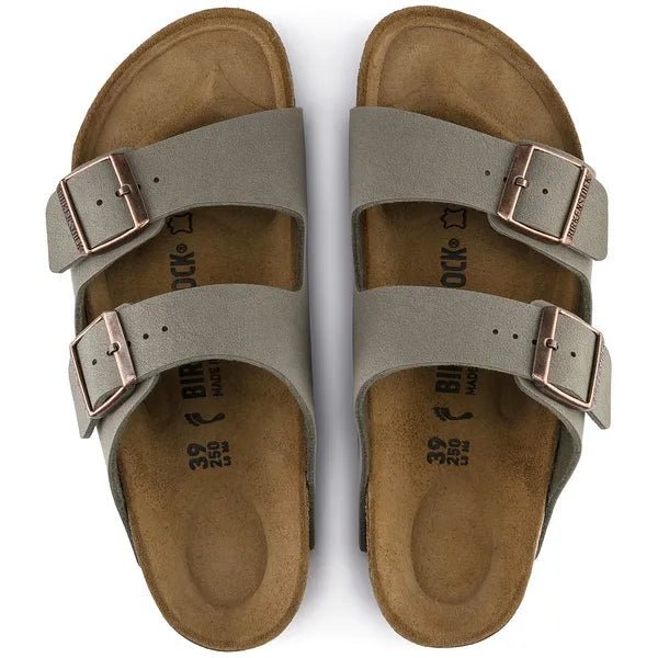 picture of Birkenstock Arizona BirkoFlor Nubuck Stone - Number Two - womens - fashion - Footwear - Birkenstock 6