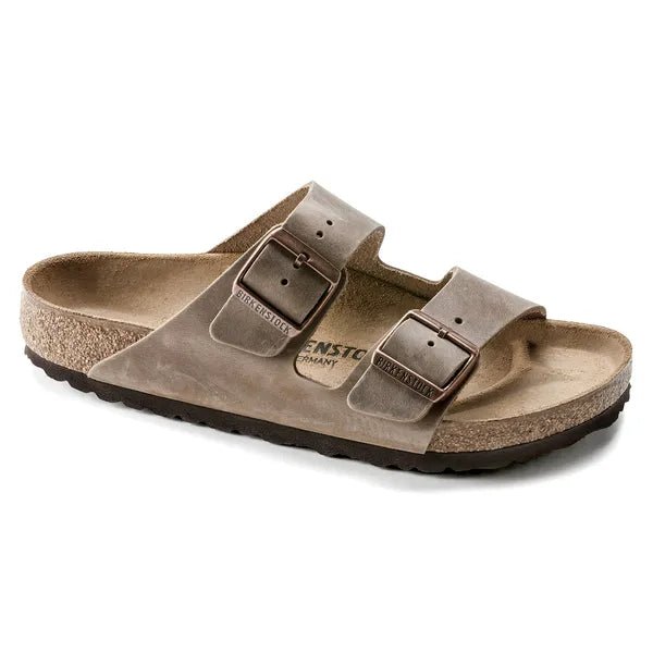 Birkenstock Arizona Natural Oiled Leather Tabacco