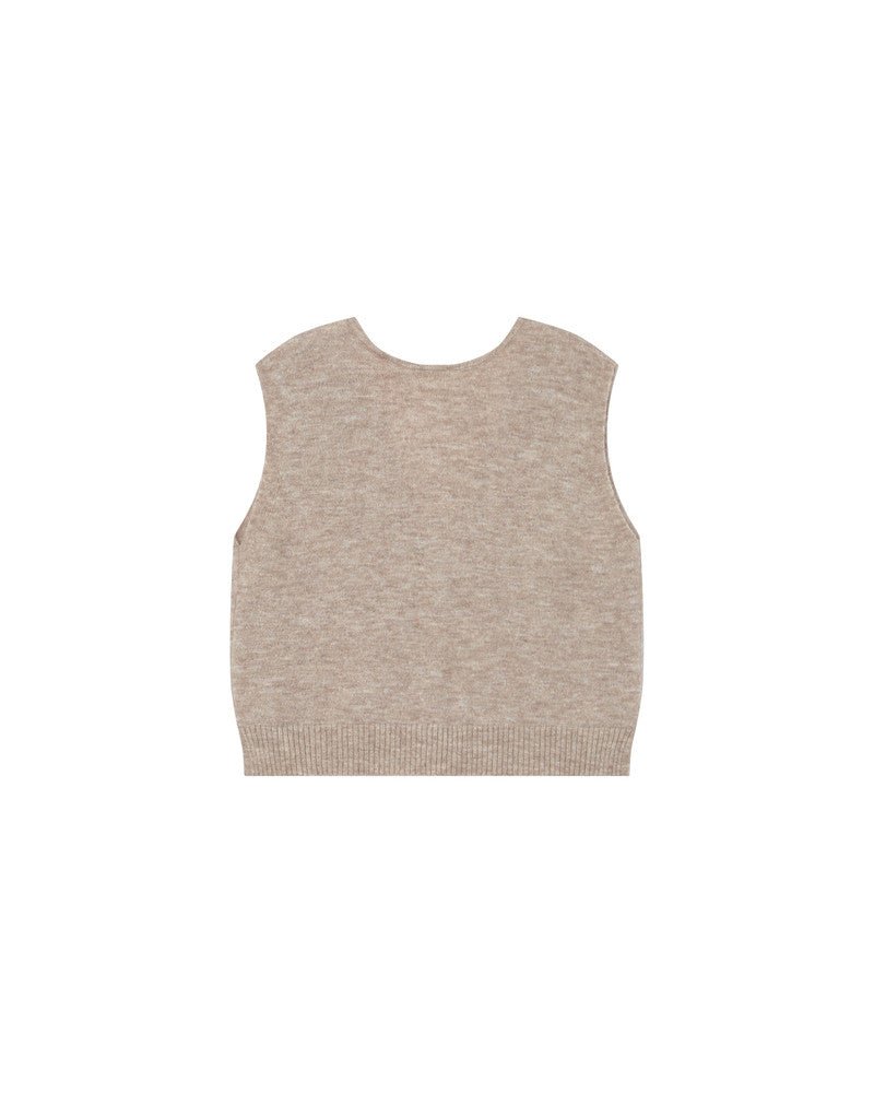 picture of Grace & Mila Santa Knit Tank Top - Beige - Number Two - womens - fashion - clothing - Grace & Mila 7