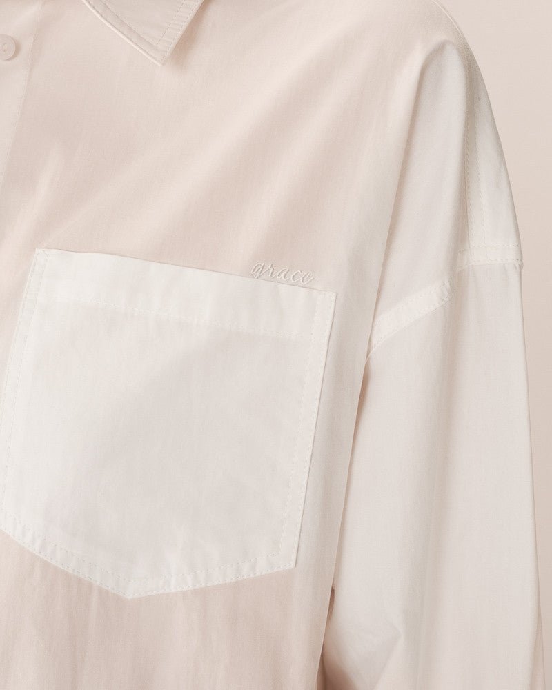 picture of Grace & Mila Sira Blouse - Ecru - Number Two - womens - fashion - clothing - Grace & Mila 3