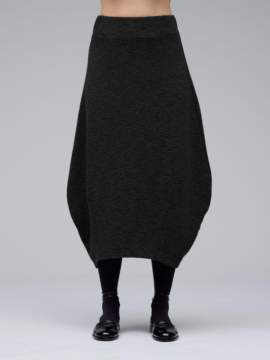 picture of Cut Loose Lantern Skirt Crimped - Black - Number Two - womens - fashion - clothing - Cut Loose 1