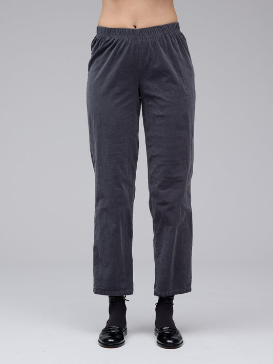 picture of Cut Loose Mini Cord Slim Pant - Gull - Number Two - womens - fashion - clothing - Cut Loose 1