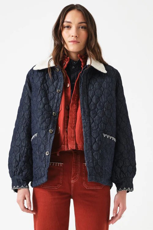 picture of Seventy + Mochi Quilted Frida Jacket - Nightfall - Number Two - womens - fashion - clothing - Seventy + Mochi 1