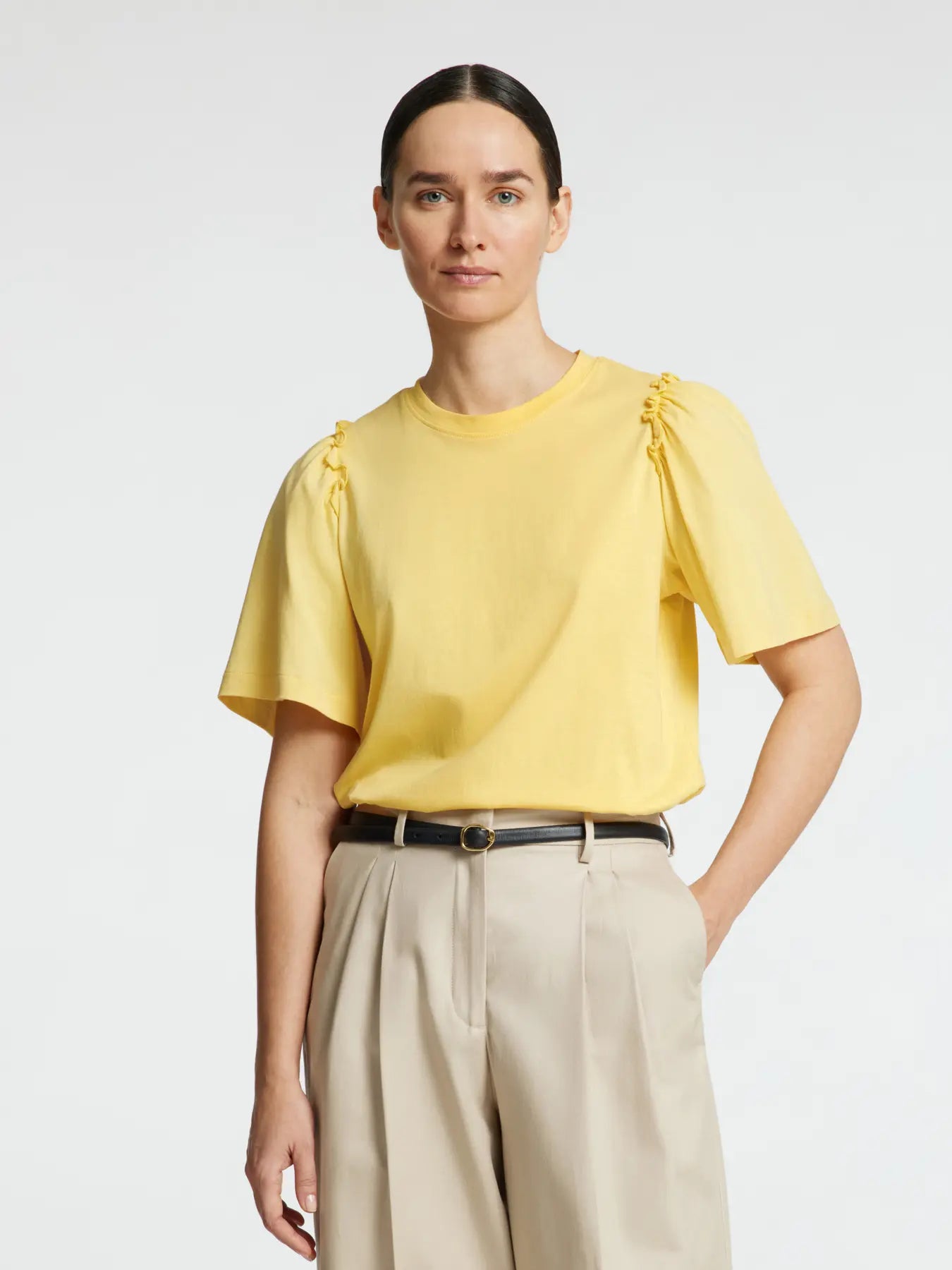 Selected Femme Penelope Ruffle Tee Sundress