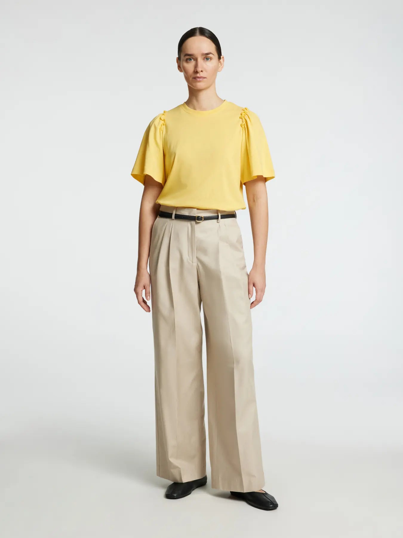 Selected Femme Penelope Ruffle Tee Sundress