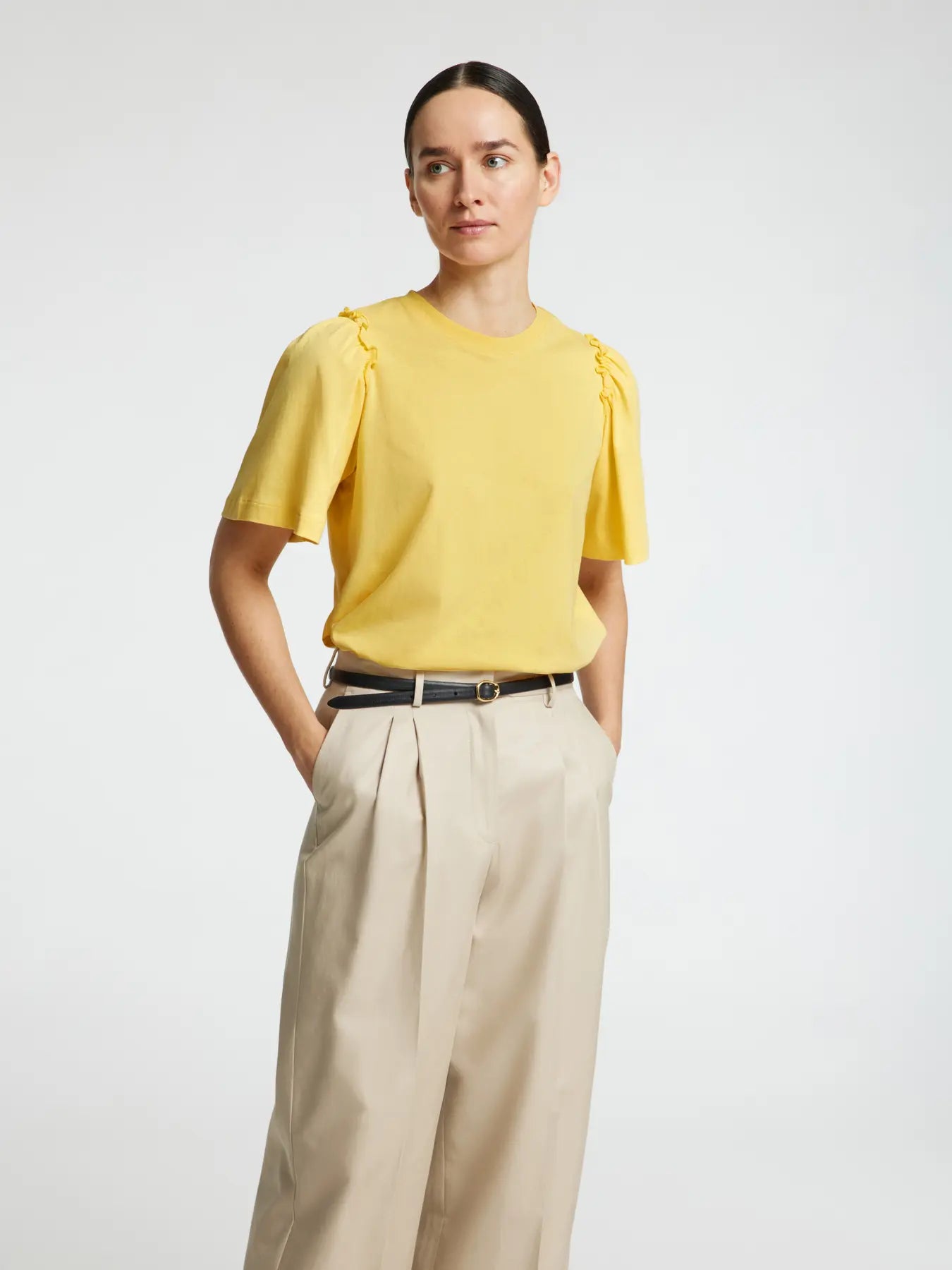 Selected Femme Penelope Ruffle Tee Sundress