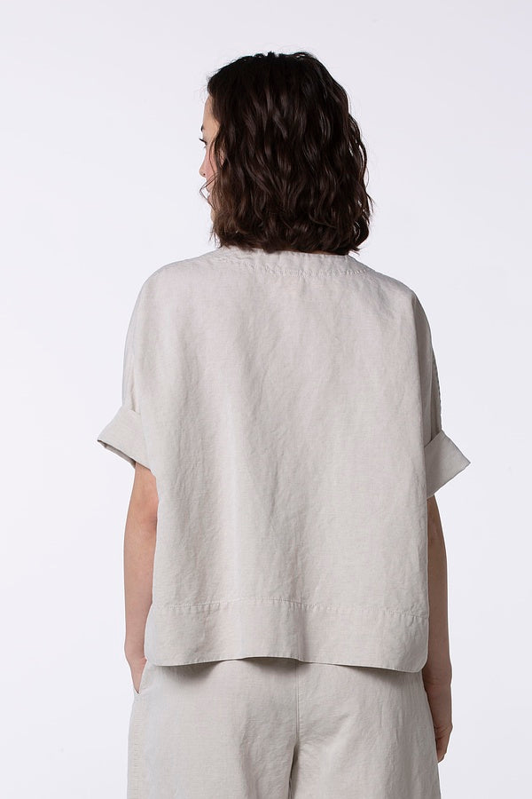 Ischiko 507 Cotton Linen Twill Jacket Nettle