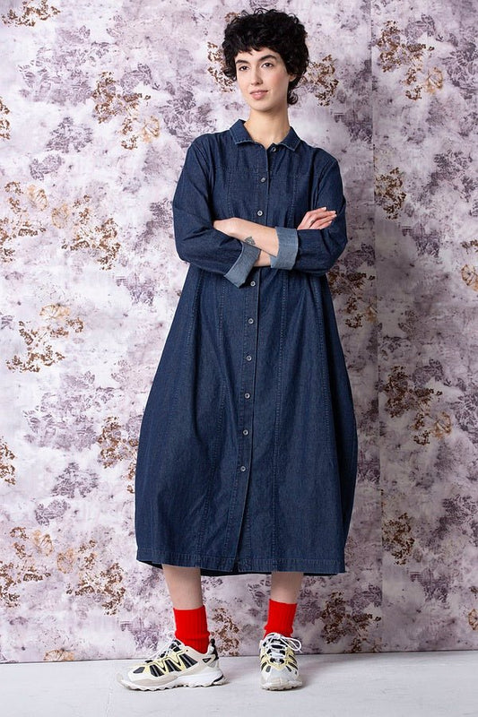 Ischiko 505 Dress - Lightweight Denim Wash - Number TwoIschiko 505 Dress - Lightweight Denim WashclothingIschikoNumber Two