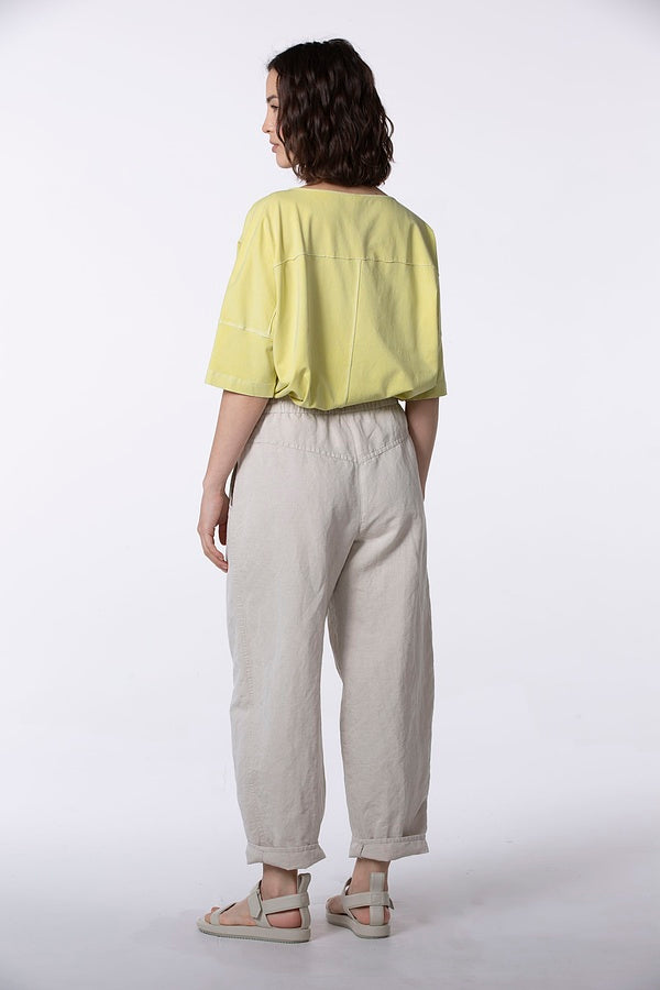 Ischiko 507 Trousers Cotton Linen Twill Nettle