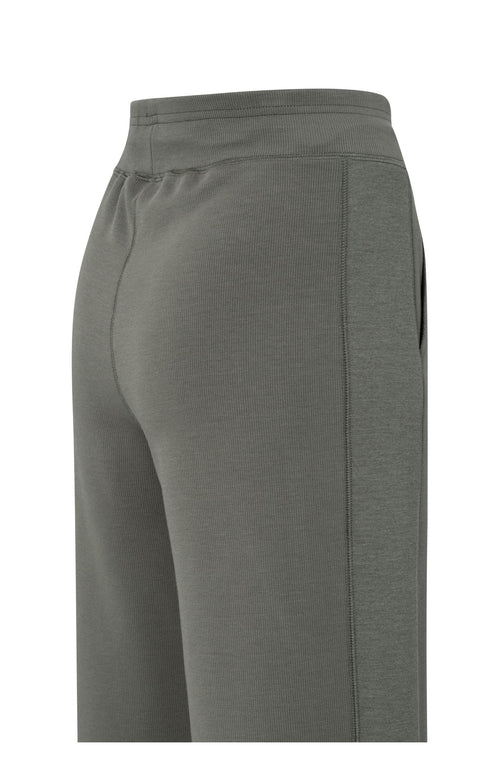 picture of Yaya Jersey Wide Leg Trousers - Dark Night Grey - Number Two - womens - fashion - clothing - Yaya 8