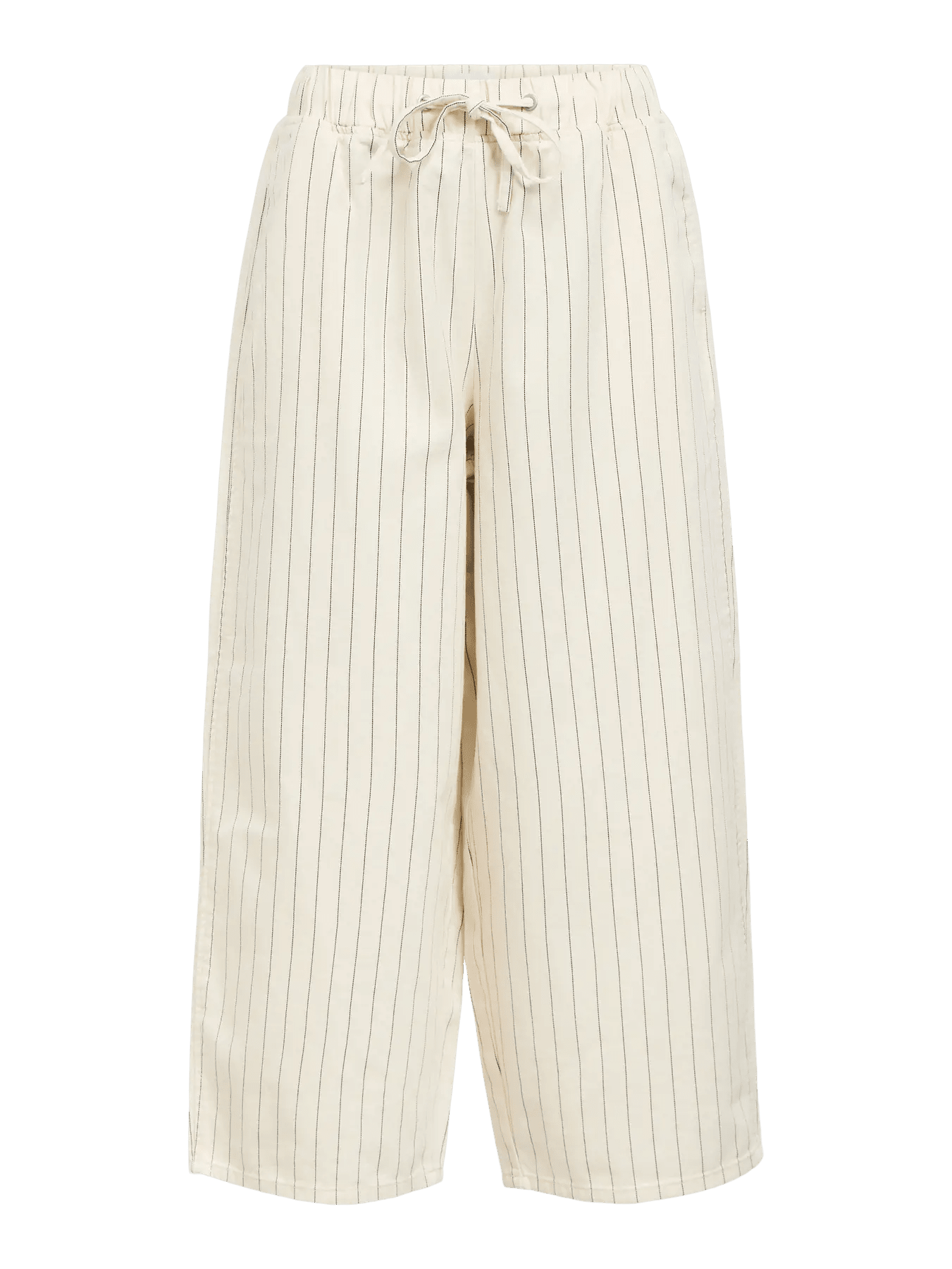 picture of Object Cally Stripe Trouser - Birch/Black - Number Two - womens - fashion - clothing - Object 5