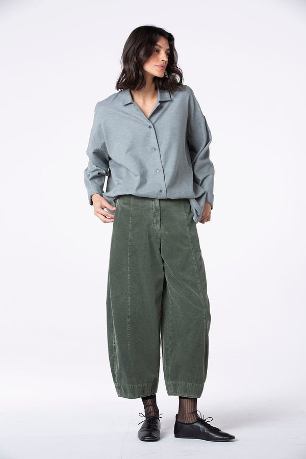 picture of Oska 517 Cord Trouser - Spruce - Number Two - womens - fashion - clothing - Oska 2