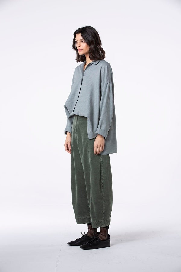 picture of Oska 517 Cord Trouser - Redwood - Number Two - womens - fashion - clothing - Oska 3