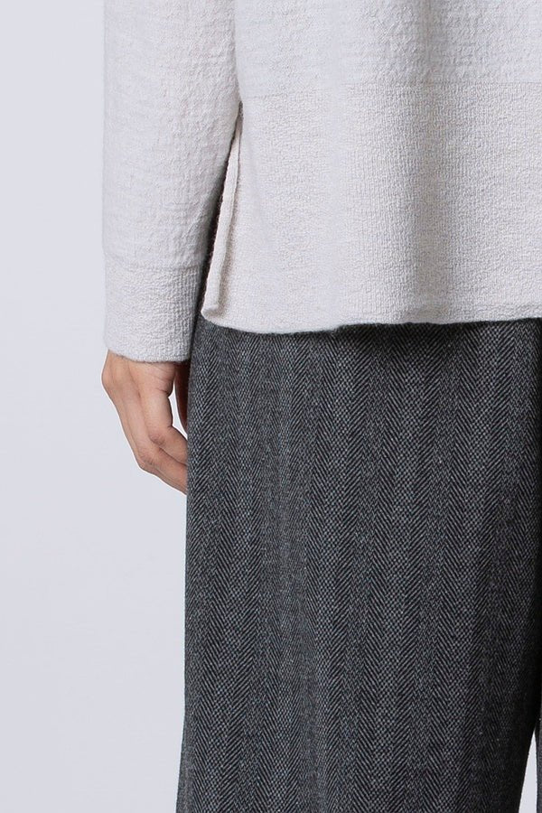 picture of Oska 537 Trousers Jacquard Jersey - Mouse - Number Two - womens - fashion - clothing - Oska 3