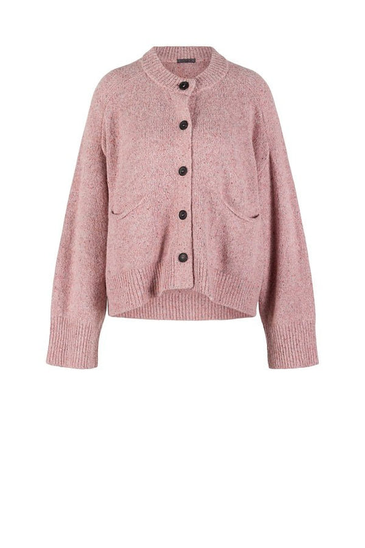 picture of Oska 515 Knitted Jacket Orchid Marl - Number Two - womens - fashion - clothing - Oska 1