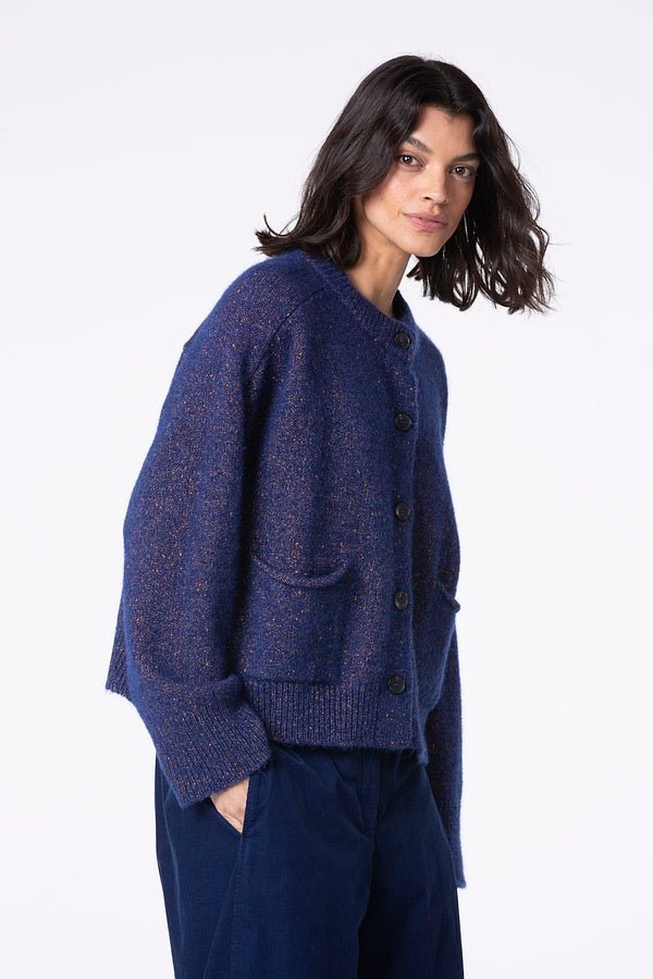 picture of Oska 515 Knitted Jacket Orchid Marl - Number Two - womens - fashion - clothing - Oska 4