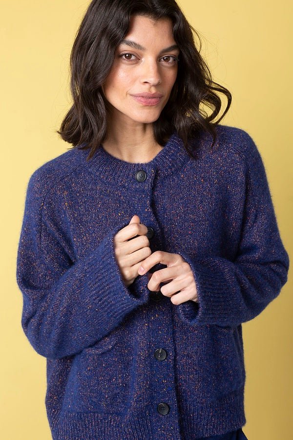 picture of Oska 515 Knitted Jacket Orchid Marl - Number Two - womens - fashion - clothing - Oska 3