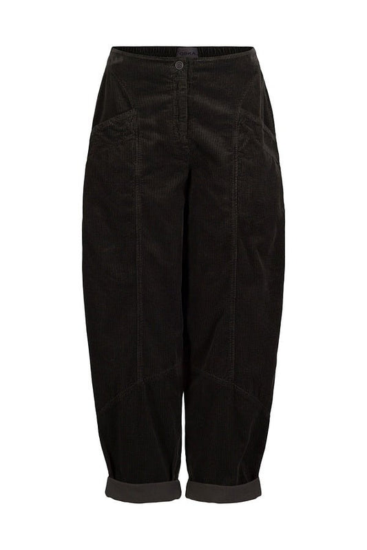 picture of Oska 523 Cord Trousers - Sepia - Number Two - womens - fashion - clothing - Oska 1