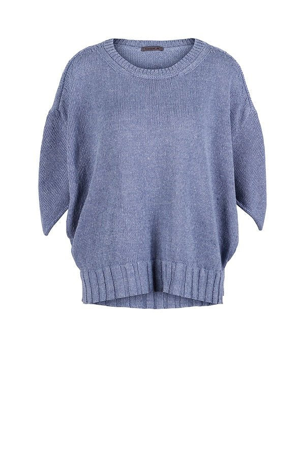 picture of Oska 528 Linen Cotton Blend Pullover Denim - Number Two - womens - fashion - clothing - Oska 4